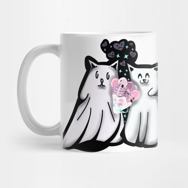 Cat ghosts by ORTEZ.E@GMAIL.COM